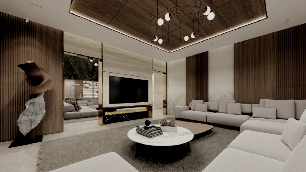 Luxury Open Living Space Design RAW Design