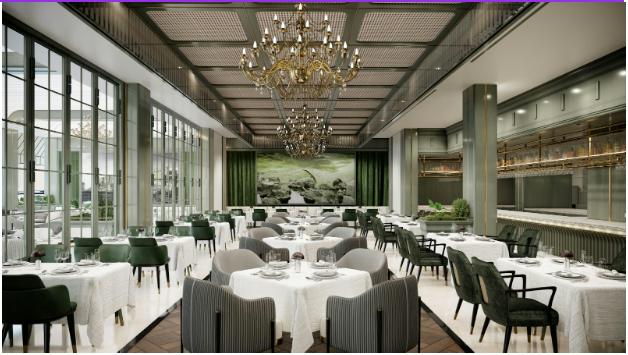 Luxury Fine Dining Restaurant Interior Design RAW Design
