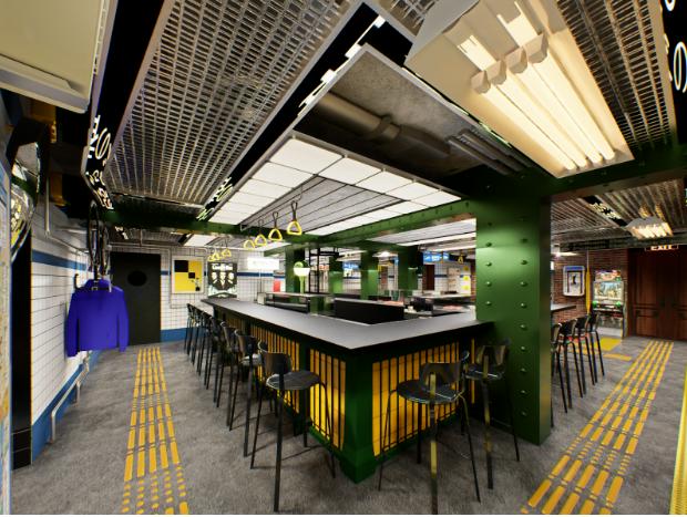 Factory Style Restaurant Interior Design RAW Design