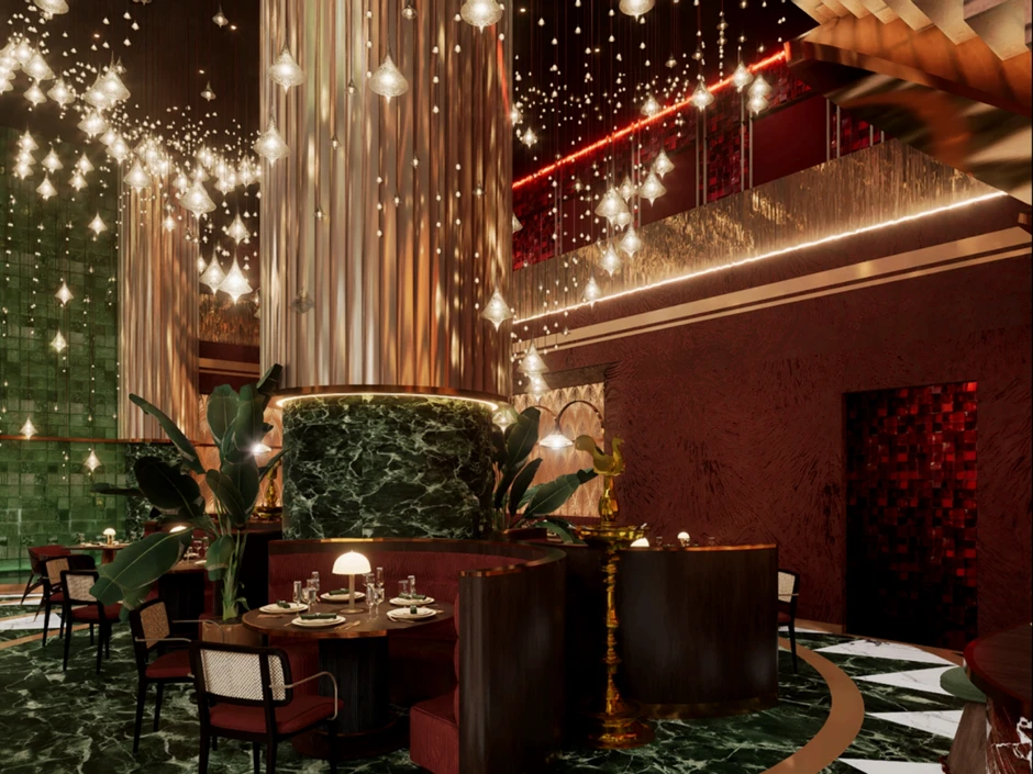 luxury restaurant interior design Dubai