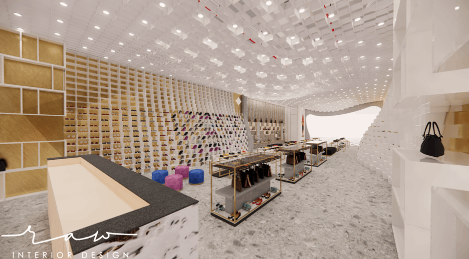 retail store design UAE