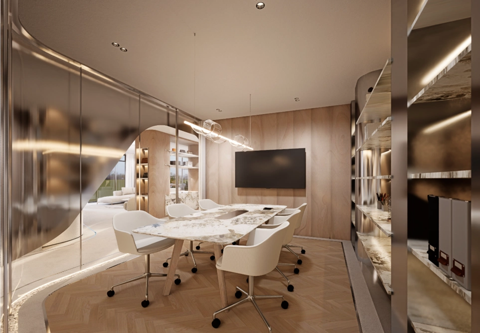 commercial office interiors dubai