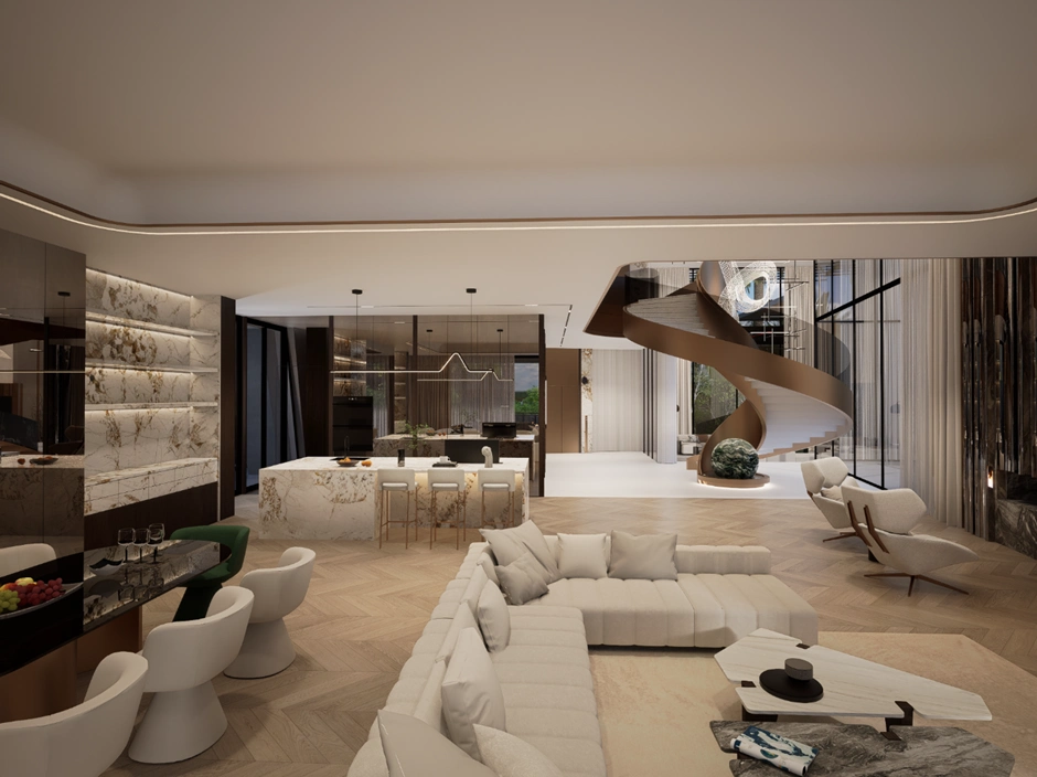 luxury residential interior design UAE