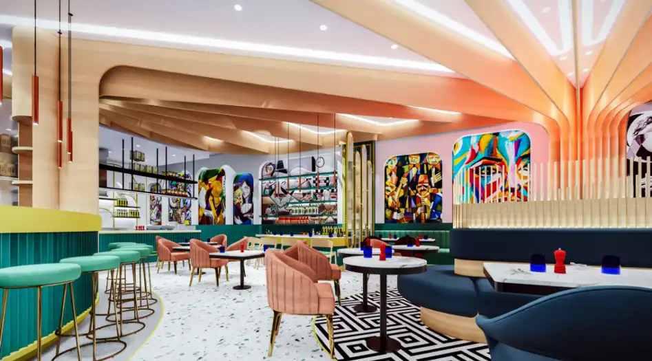 cafe interior design dubai